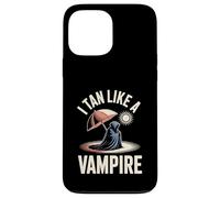 I Tan Like A Vampire Funny Sunburn Summer Humor Case for iPhone 13 Pro Max