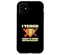 I Teach ASL What's Your Superpower Hand Talking ASL Teacher Case for iPhone 11