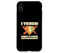 I Teach ASL What's Your Superpower Hand Talking ASL Teacher Case for iPhone XS Max