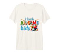 I Teach AU-Some Kids Autism Teacher Support Premium T-Shirt