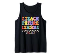 I Teach Future Leaders Kids Education Headstart Teacher Tank Top