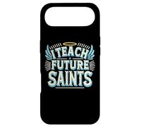 I Teach Future Saints Catholic Shirt for Dedicated Teachers Case for iPhone Air