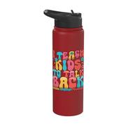 I Teach Kids to Talk Back Speech Language Pathologist SLP Stainless Steel Insulated Water Bottle
