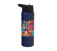 I Teach Kids to Talk Back Speech Language Pathologist SLP Stainless Steel Insulated Water Bottle