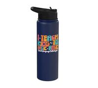 I Teach Kids to Talk Back Speech Language Pathologist Stainless Steel Insulated Water Bottle