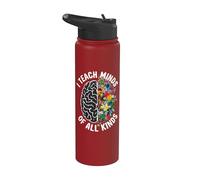 I Teach Minds of All Kinds Stainless Steel Insulated Water Bottle