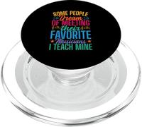 I Teach My Favorite Musicians Orchestra Teacher PopSockets PopGrip for MagSafe