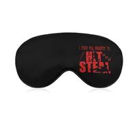 I Teach My Kids to Hit and Steal Soft Sleep Mask with Adjustable Strap Eye Masks Cover Blocks Light for Women Men
