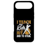 I Teach My Kids To Hit And To Steal Baseball Case for iPhone Air