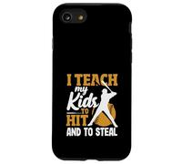 I Teach My Kids To Hit And To Steal Baseball Case for iPhone SE (2020) / 7/8