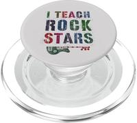 I TEACH ROCKSTARS Teacher 1st 2nd 3rd Grade Educational Band PopSockets PopGrip for MagSafe