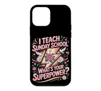 I Teach Sunday School What's Your Superpower Case for iPhone 12 mini