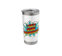 I Teach Superheroes | Retro Comic Super Teacher Graphic Stainless Steel Insulated Tumbler