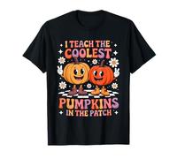 I Teach The Coolest Pumpkins In The Patch Teacher Halloween T-Shirt