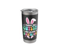 I Teach The Cutest 2nd Grade Bunnies Teacher Easter Day Stainless Steel Insulated Tumbler