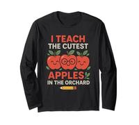 I Teach The Cutest Apples in The Orchard Teacher Long Sleeve T-Shirt