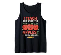 I Teach The Cutest Apples in The Orchard Teacher Tank Top