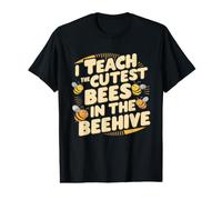 I Teach The Cutest Bees in The Beehive Bee-Themed Classroom Value Graphic T-Shirt