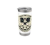 I Teach The Cutest Bunnies in The Patch Teacher Easter Cute Stainless Steel Insulated Tumbler