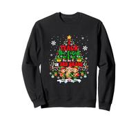 I Teach The Cutest Elf In 3rd Grade Christmas Tree Teacher Sweatshirt