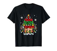 I Teach The Cutest Elf in 5th Grade Christmas Tree Teacher T-Shirt