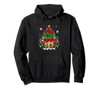 I Teach The Cutest Elf In 6th Grade Christmas Tree Teacher Pullover Hoodie