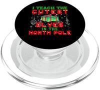 I Teach The Cutest Elves In The North Pole PopSockets PopGrip for MagSafe