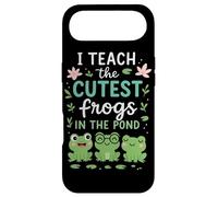 I Teach The Cutest Frogs In The Pond Teacher Student Case for iPhone Air
