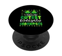 I Teach The Cutest Kindergarten Patrick's Day Teacher PopSockets Adhesive PopGrip