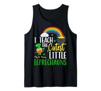 I Teach The Cutest Little Leprechauns - St Patricks Day SPED Tank Top