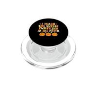 "I Teach The Cutest Pumpkins in Patch" Teacher Halloween PopSockets PopGrip for MagSafe
