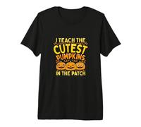 I Teach The Cutest Pumpkins in The Patch Halloween Teacher Premium T-Shirt