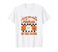 I Teach The Cutest Pumpkins in The Patch Halloween Teacher Value Graphic T-Shirt