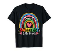 I Teach The Sweetest Little Hearts Valentines Day Teacher T-Shirt