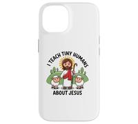 I Teach Tiny Human's About Jesus Bible School Teacher Case for iPhone 14