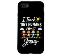 I Teach Tiny Humans About Jesus | Religious Education Tutor Case for iPhone SE (2020) / 7/8