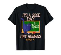 I Teach Tiny Humans Funny Teacher Preschool Educator Humor T-Shirt