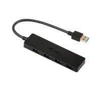 i-tec 4-Port USB 3.0 Ultra Slim HUB for Macbook, Mac Pro/mini, iMac, Surface Pro, XPS, Notebook, PC, USB Flash Drives, Mobile HDD for Windows MacOS Android ChromeOS