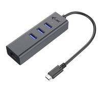 i-tec Metal USB-C HUB 3 Port + Gigabit Ethernet Adapter