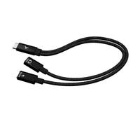 I-Tec Cable 0.3m USB C to 2 x USB C USB 2.0 100W PD C31DUALSPLITTERCBLPD