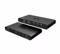 i-tec KVM Docking Station HDMI for 2 hosts. Power Delivery 2x 100W