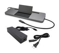 i-tec Metal SB-C Ergonomic 4K 3x Display Docking Station with Power Delivery 85 W + Universal Charger 100 W