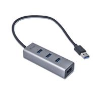 I-Tec Usb 3.0 Metal Passive Hub 4 Port Without Power Adapter for Notebook U U3HUBMETAL403