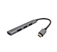 I-Tec Metal USB-C Hub – 1x USB 3.0 + 3x USB 2.0 – Compatible with USB-C/Thunderbolt