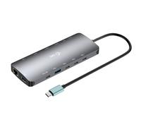 i-tec Metal USB-C Nano 3x Display Dock 2x HDMI 1x USB-C video + Power 140W
