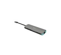 i-tec Metal Usb-c Nano Docking Station 4k Hdmi Lan + Power Delivery in Silver i-tec Silver