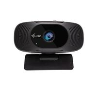 i-tec Solomon 300 Webcam 4K with Wide 92° View Angle for Meetings and Presentations, Fixed Focus, Automatic Image Optimisation and Integrated Data Protection Cover