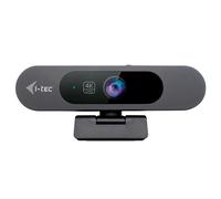 i-tec Solomon 900 PRO Webcam 4K with Automatic Framing (Auto Framing) for Tracking the Active Speaker, Wide Dynamic Range (WDR) and Two Integrated Microphones