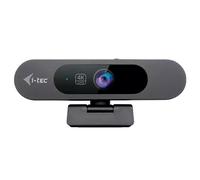 i-tec Solomon 900 PRO Webcam 4K with Automatic Framing (Auto Framing) for Tracking the Active Speaker, Wide Dynamic Range (WDR) and Two Integrated Microphones