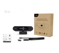 i-tec Solomon WH200 2K Webcam with Native Support for Windows Hello, High Quality Microphone and Built-in Data Protection Cover to Protect User